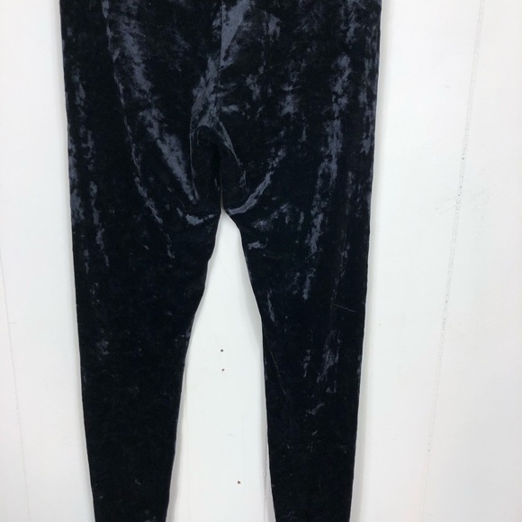 Aerie Black Velour Leggings Sz S - Picture 10 of 11